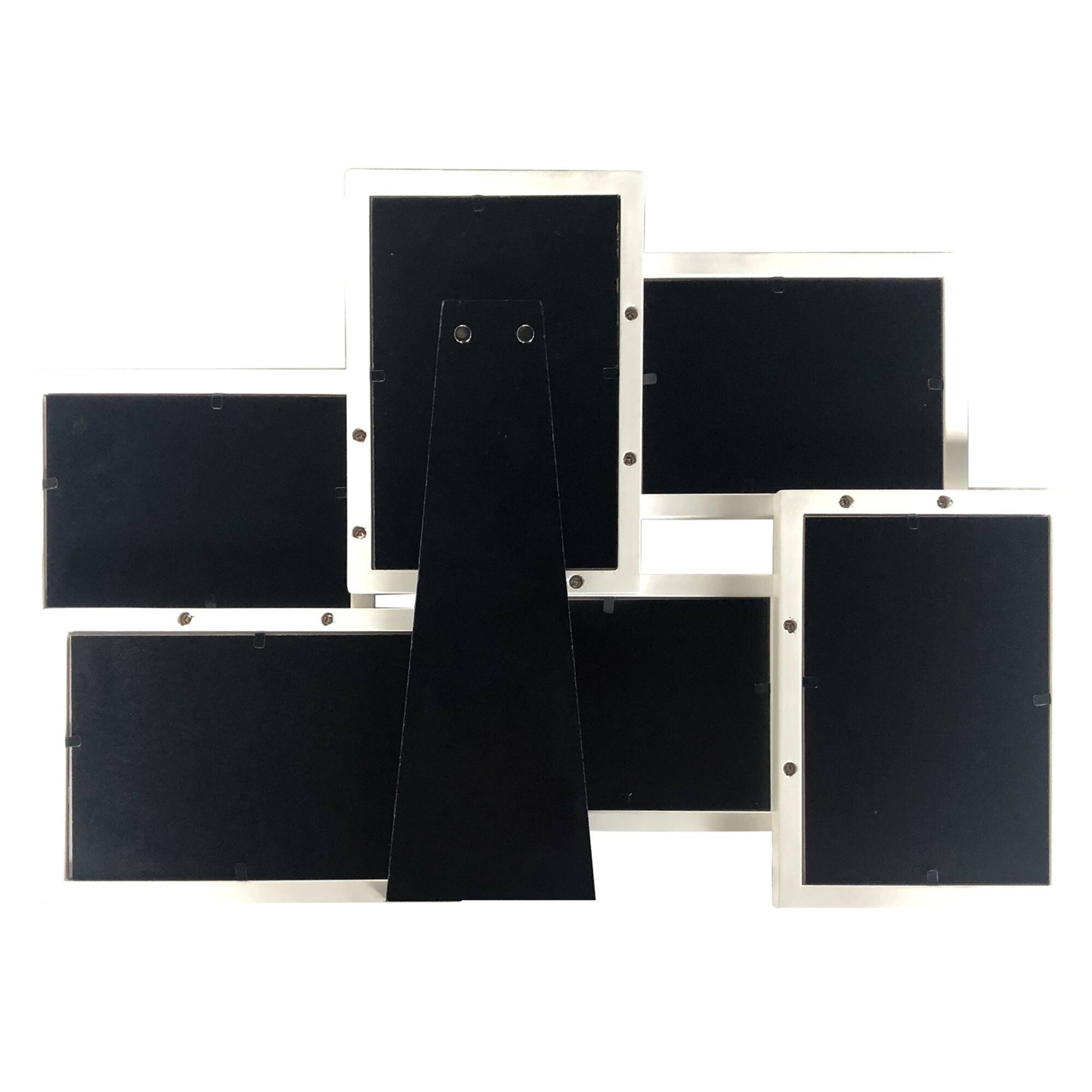Expressions™ 6 Opening White Collage Frame by Studio Décor®